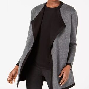 Anne Klein Gray and Black Women's Sweater